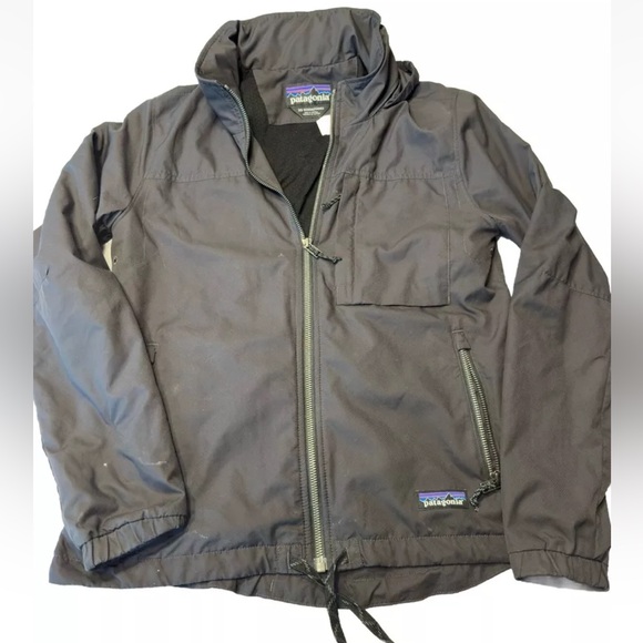 Patagonia Women's Jacket Size XS Mountain View Black Windbreaker - Picture 3 of 10